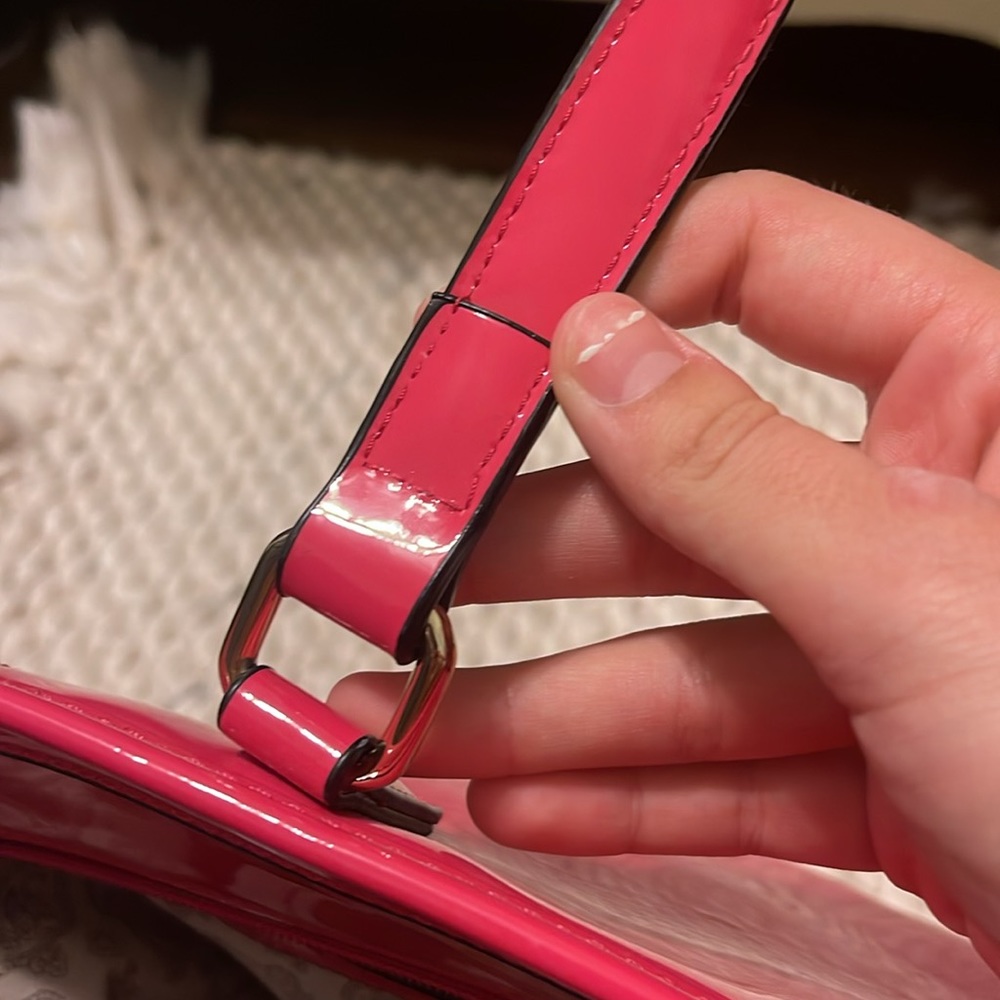 PINK LEATHER SIMPLY NOELLE PURSE - Picture 15 of 15